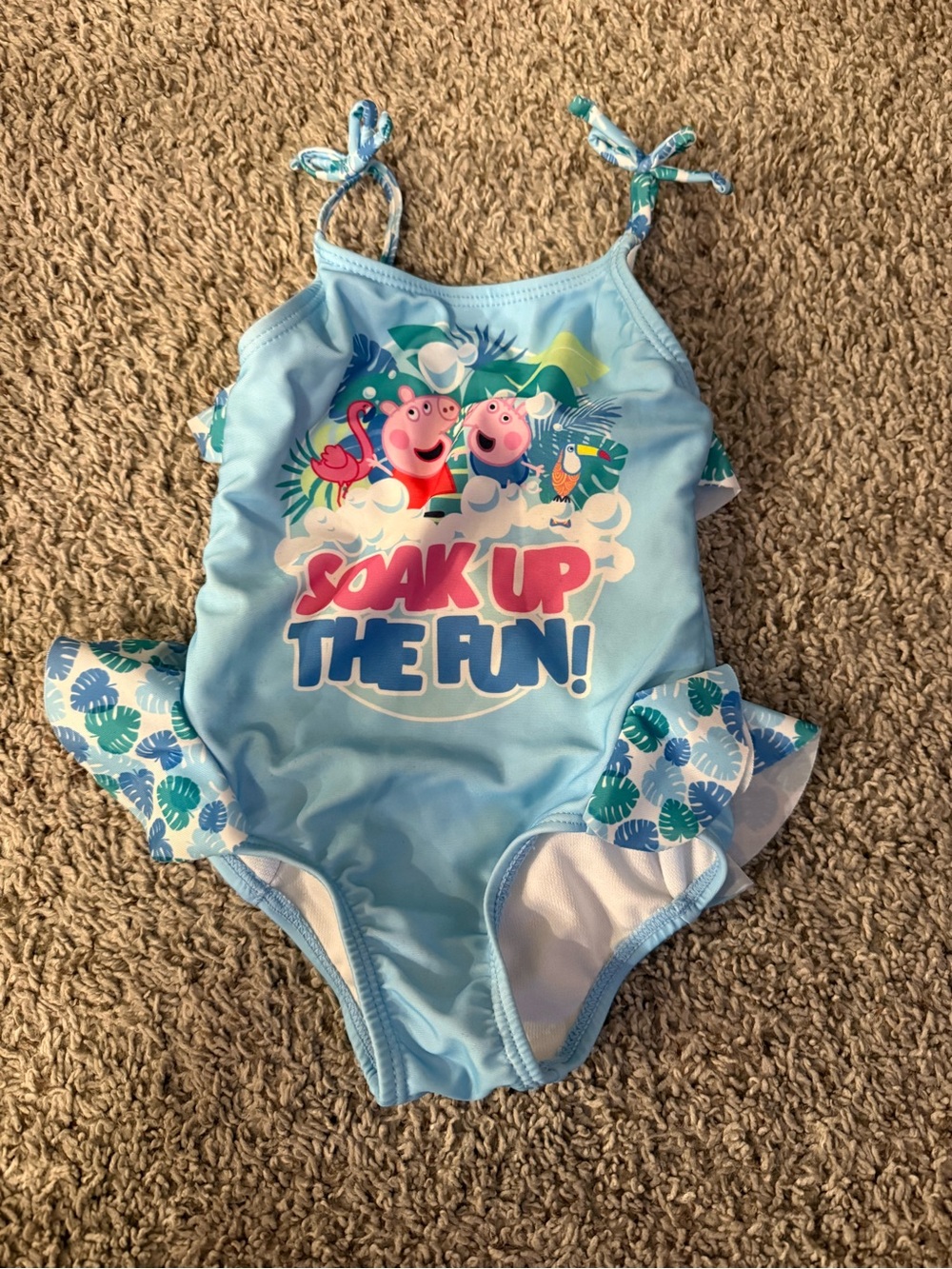 🐽 Baby Girls’ Peppa Pig Swimsuit 🐽